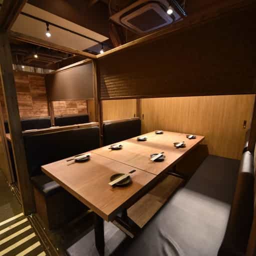 画像:【コロナ対策も万全】8名~16名様用のゆったり完全個室