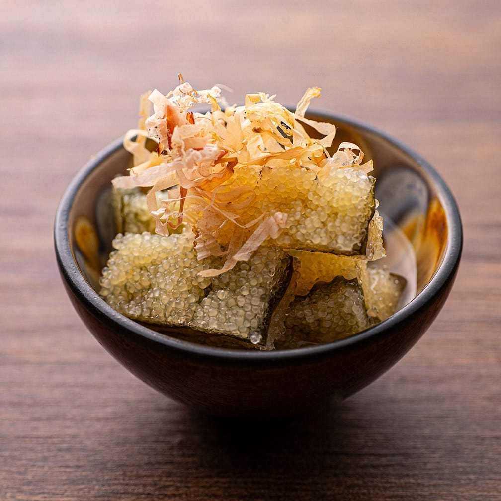 Kombu with roe