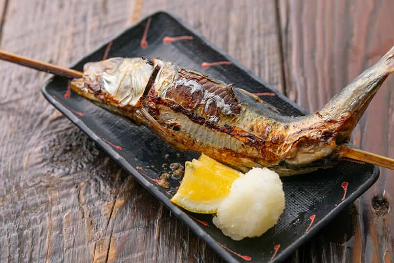 Large fatty sardines