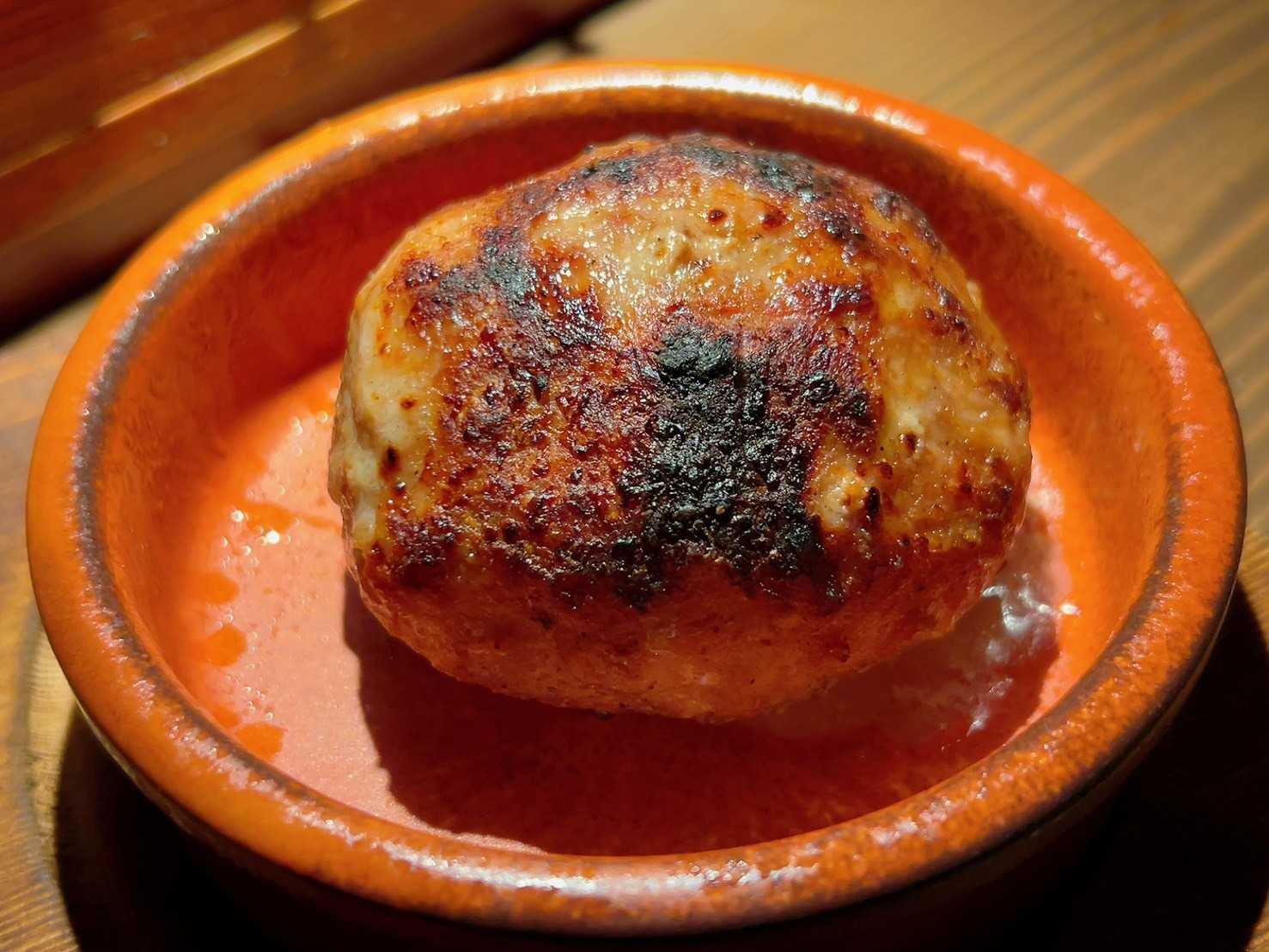 新名物　炭焼きハンバーグ