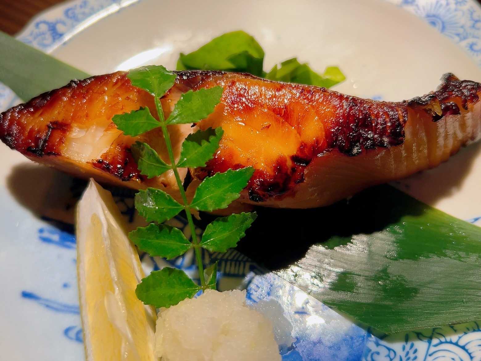 さわら黒七味醤油焼き