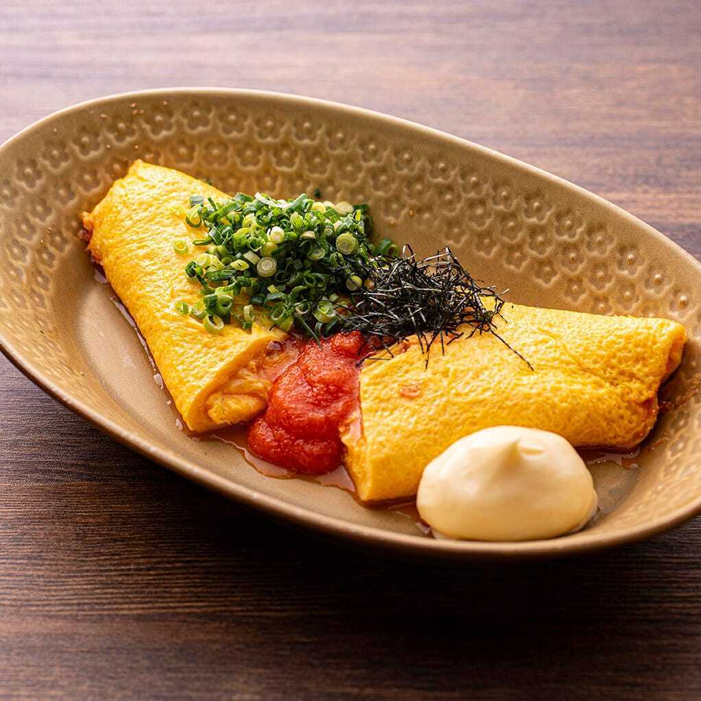明太子オムレツ