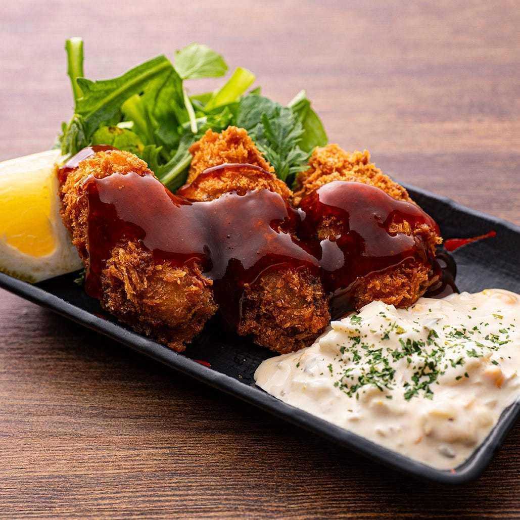 Fried oysters