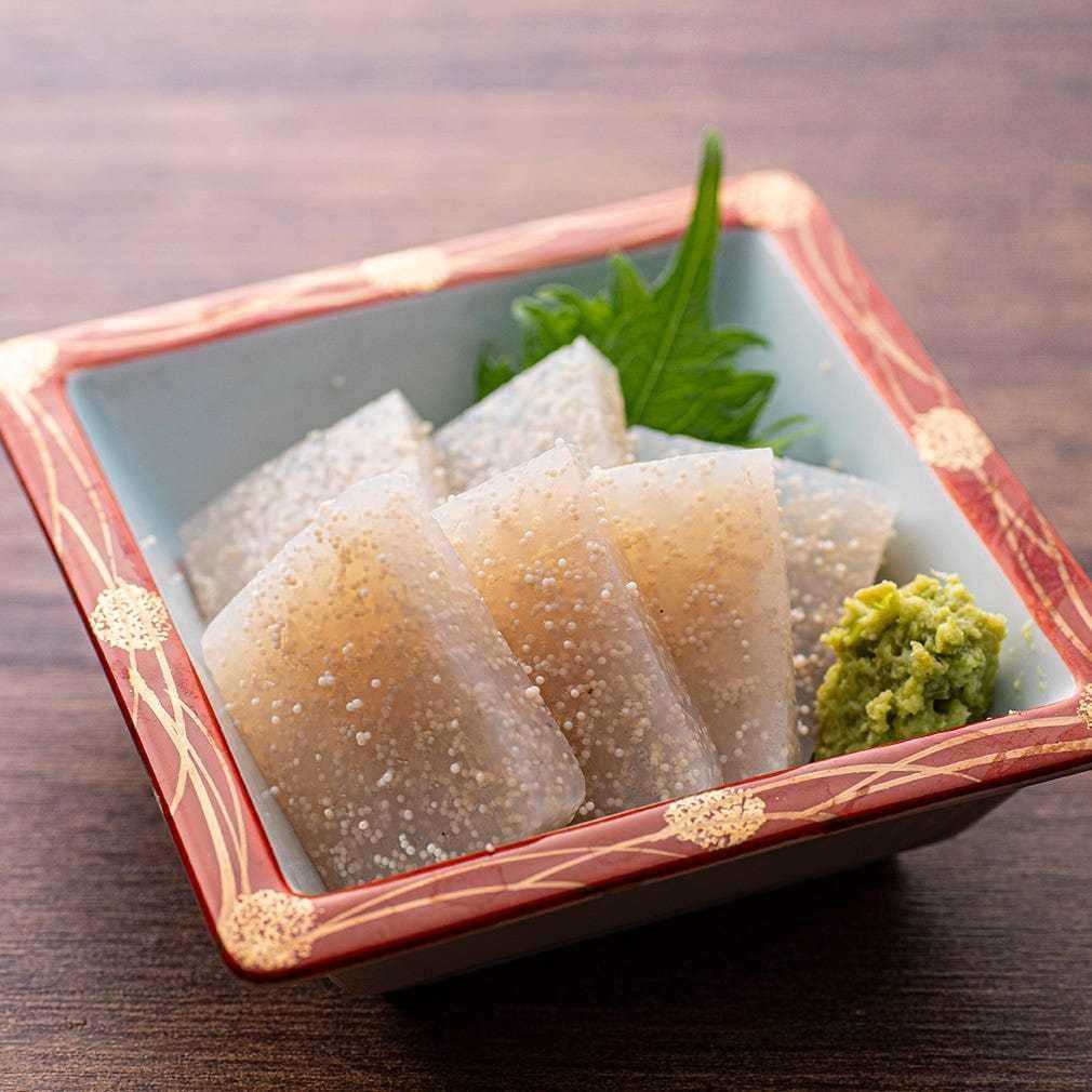 Konjac with roe