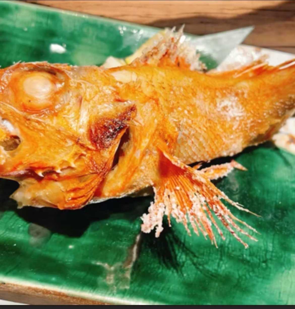 特上金目鯛塩焼き