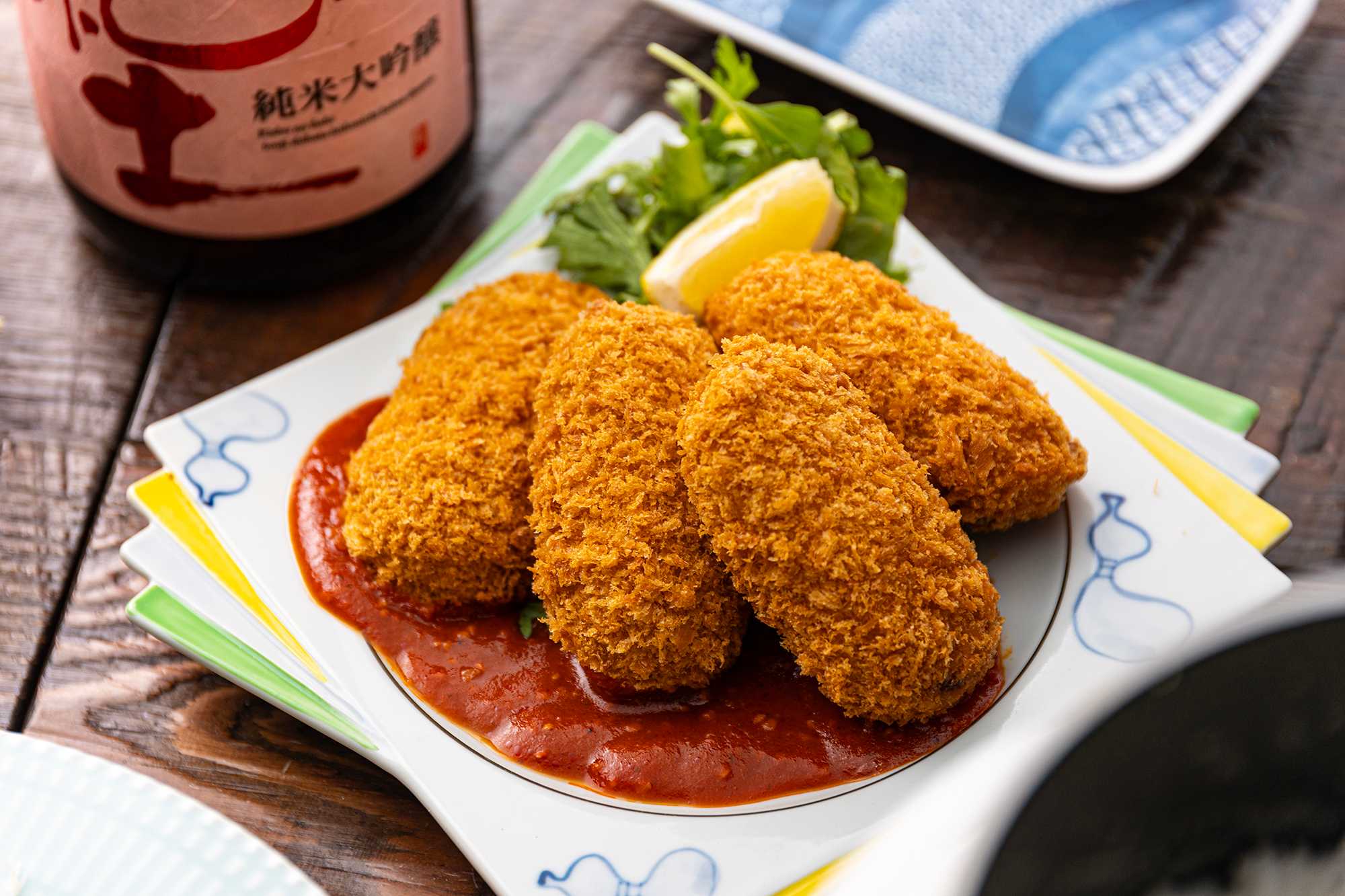 Crab cream croquette