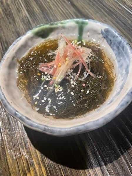  細もずく酢