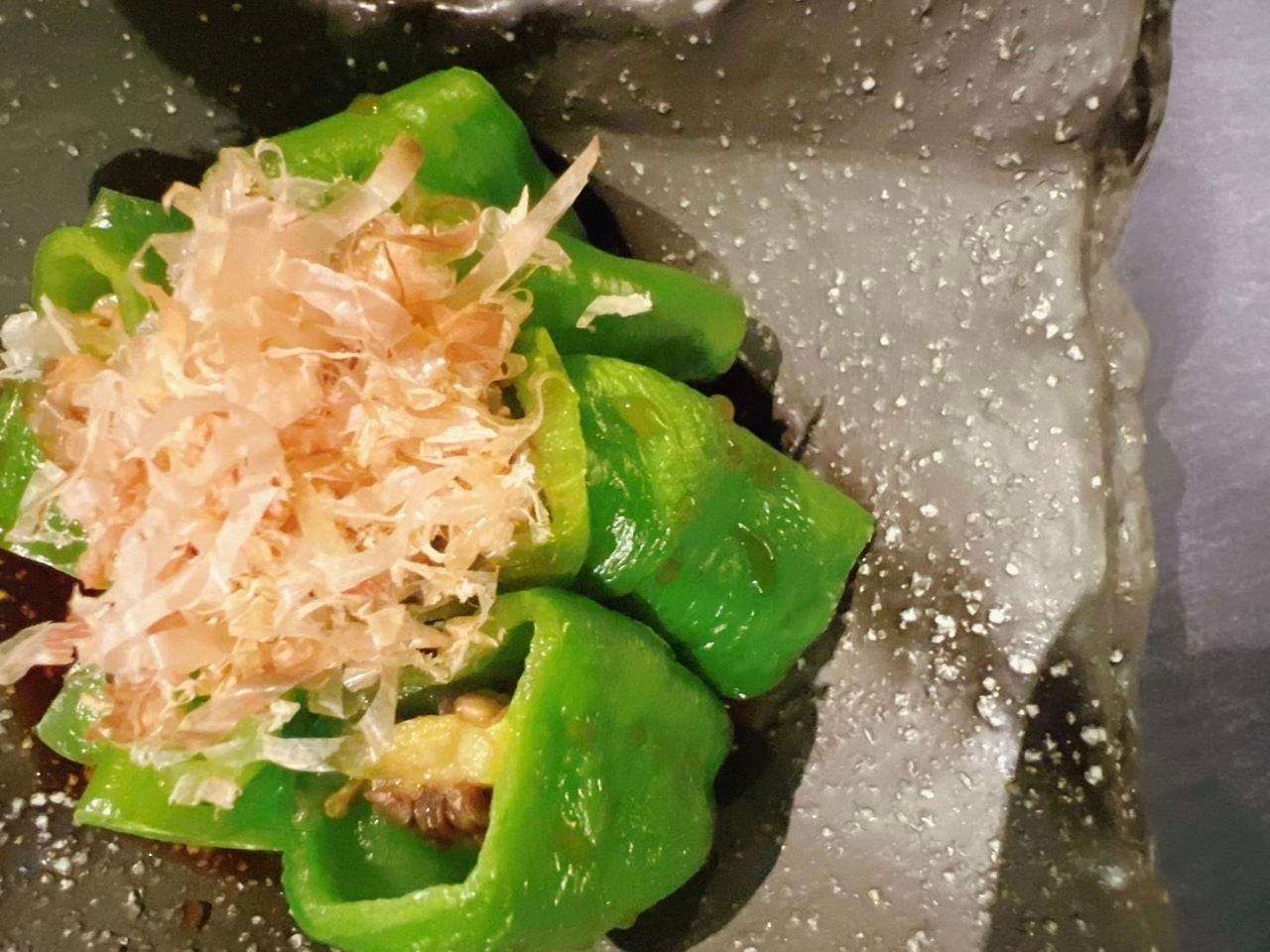 万願寺ししとう出汁ポン酢