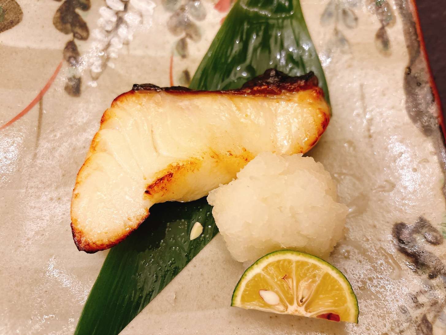 白身の大とろ！油坊主塩焼き