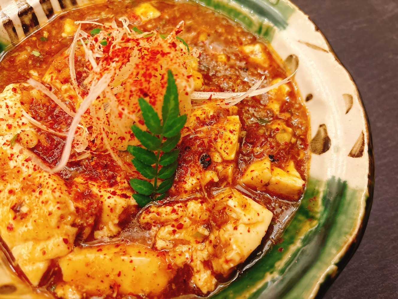 痺れ！蟹麻婆豆腐