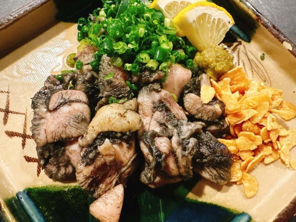 若鶏もも肉炭火焼き