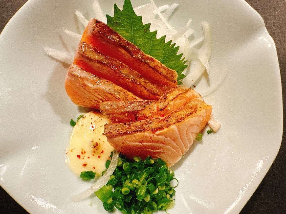 サーモン炙りマヨポン