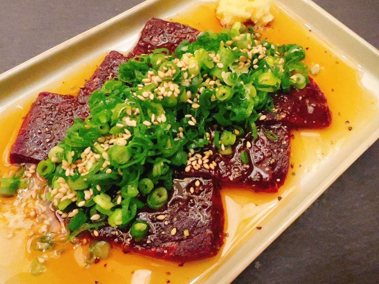 ミンク鯨の赤身生姜塩