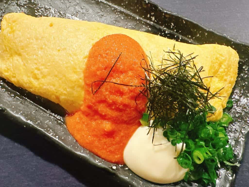 明太子オムレツ