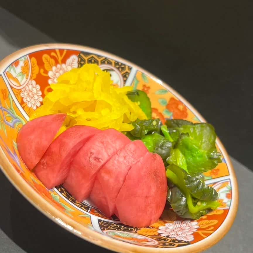 漬物盛合せ