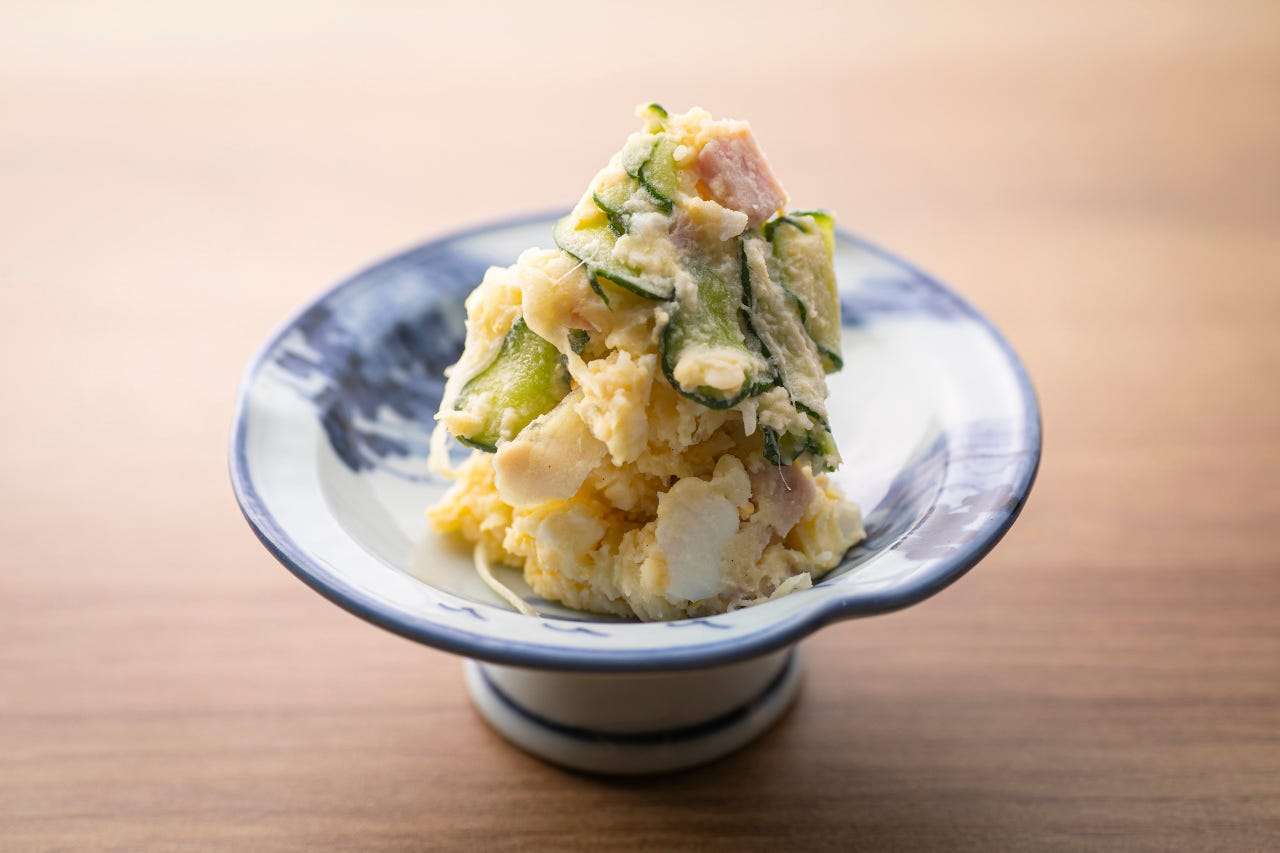 嫁のポテサラ
