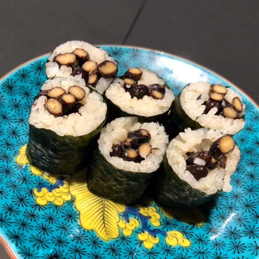 黒豆納豆巻