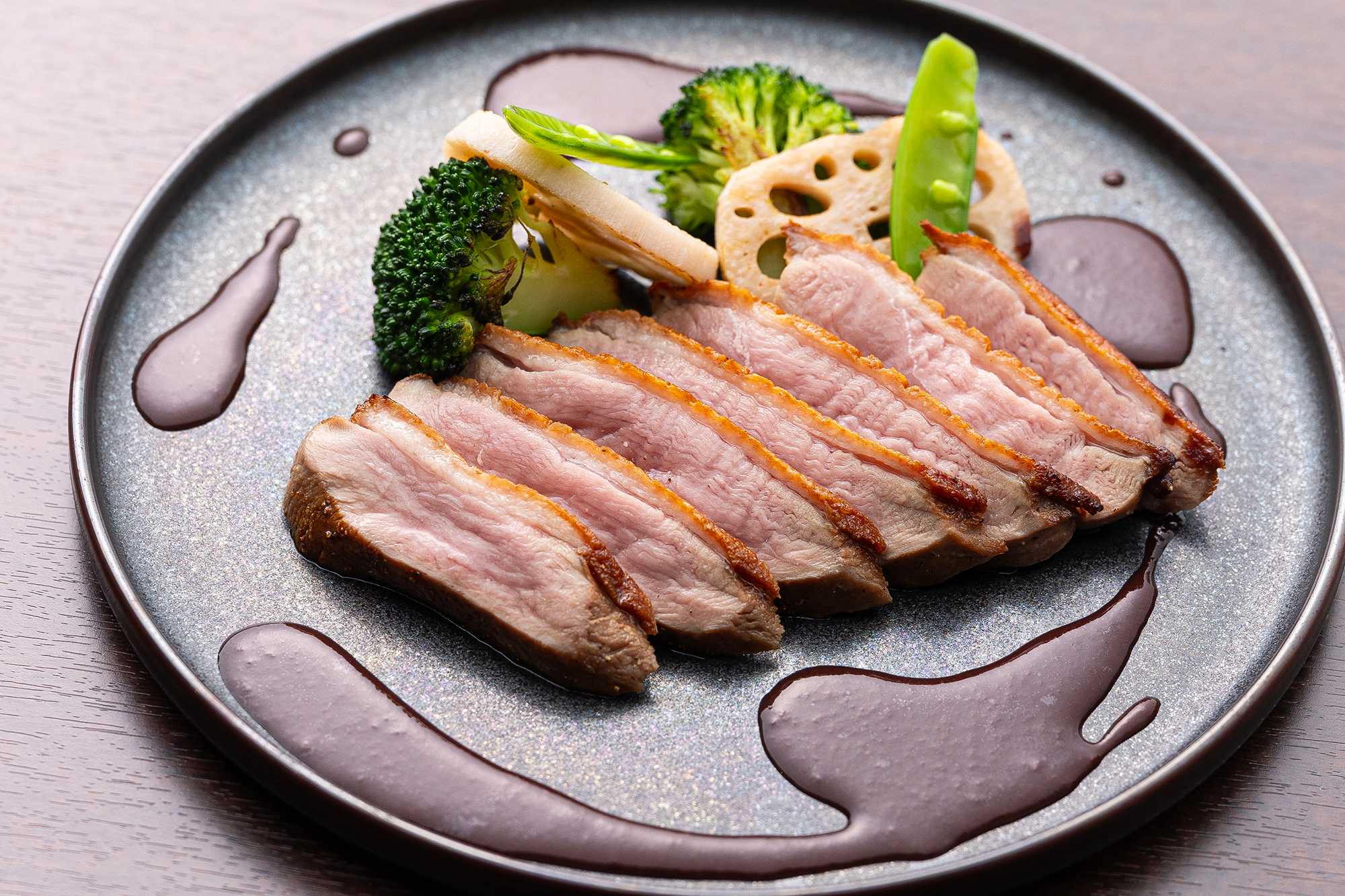 鴨胸肉のロースト