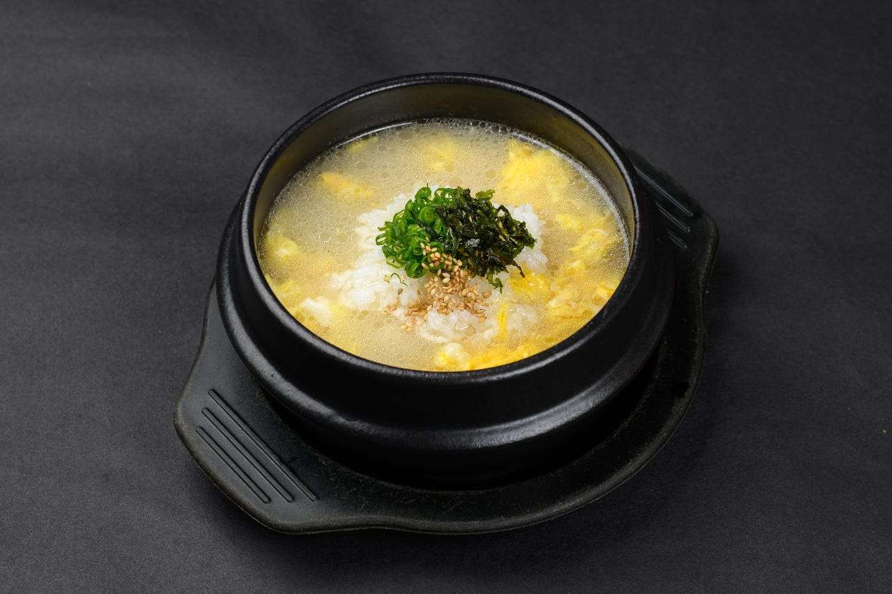 わかめとたまごのクッパ