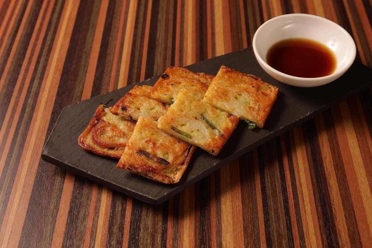 蓮根のサクサクチヂミ