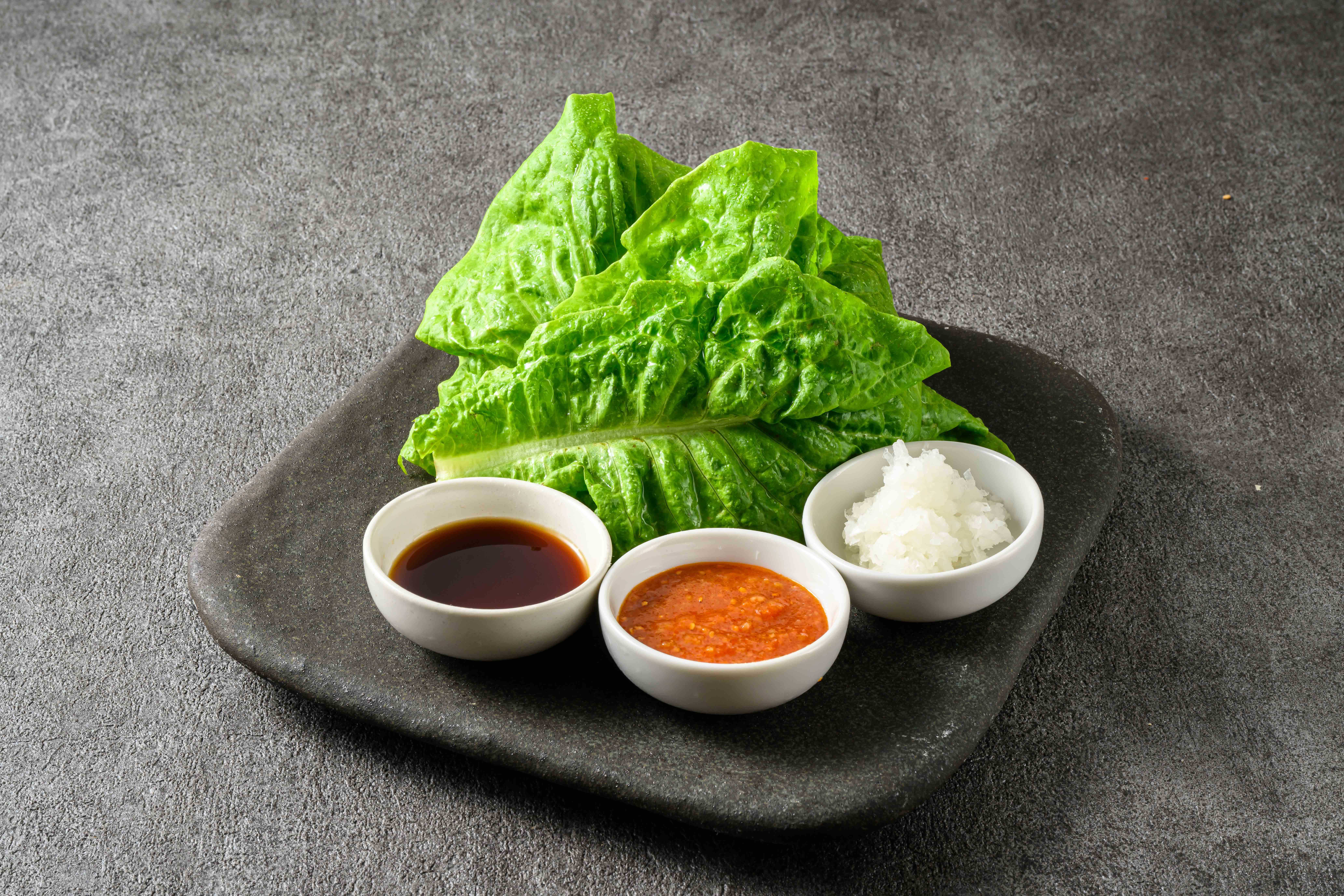 肉巻き野菜セット（おろしポン酢＆チシャ味噌）