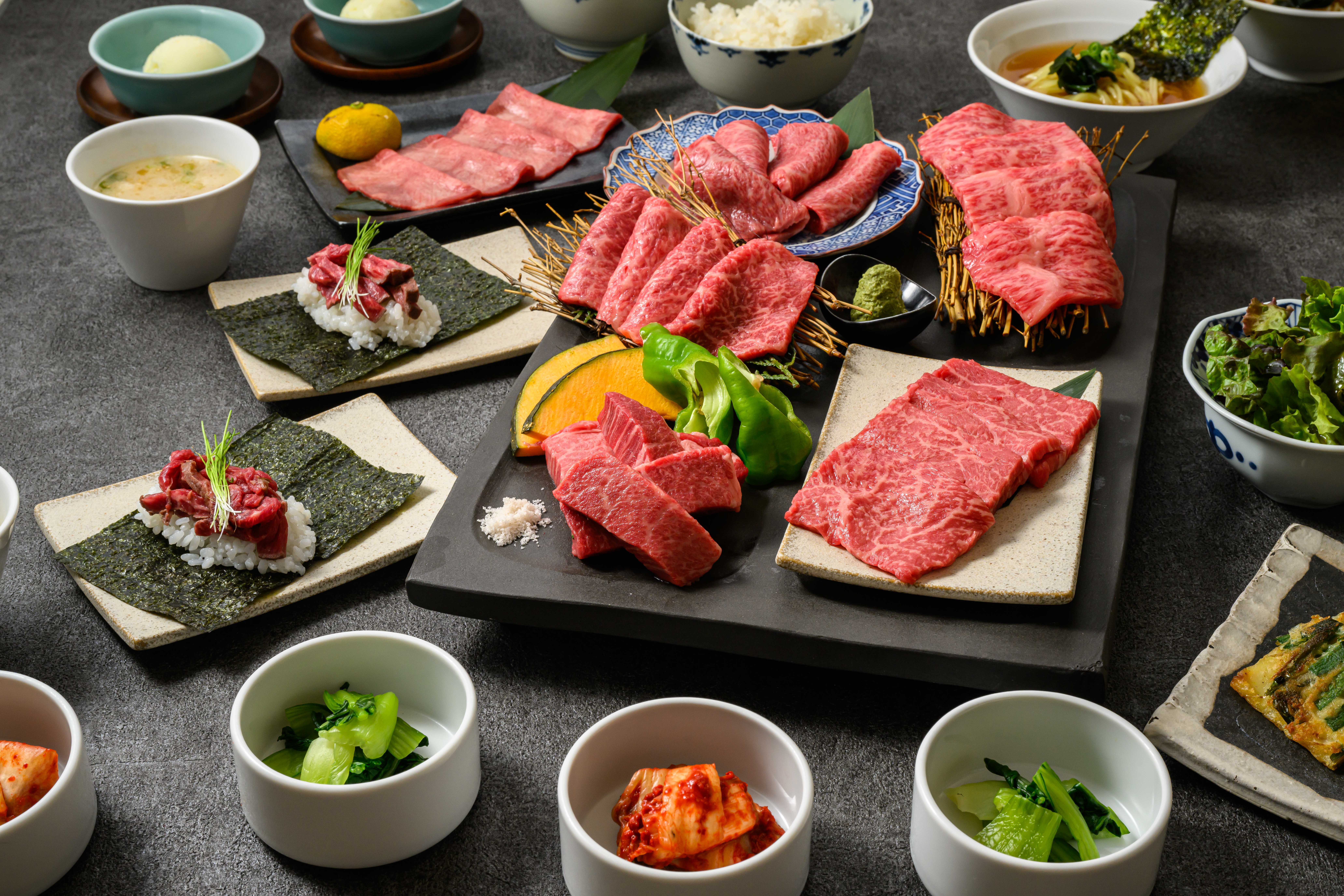 忘年会に！大和コース《150g》◆とろつやロースなど和牛の上クラスを堪能できる全8品 5,500円