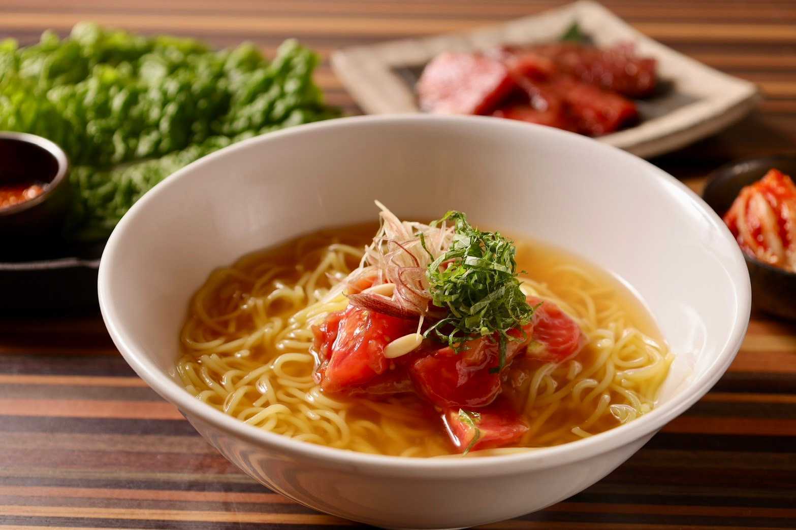 【夏季限定！】紀州南高梅とトマトの冷麺ランチ