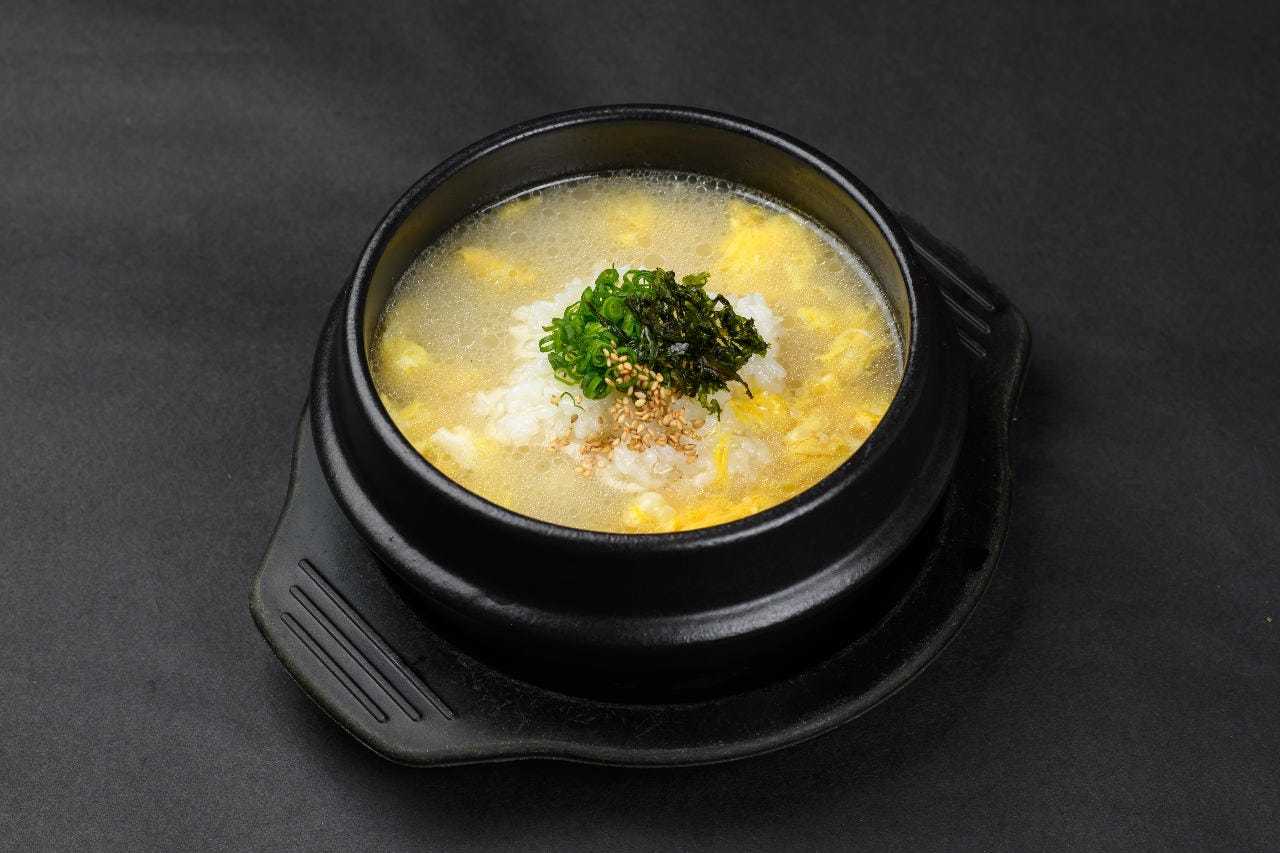 わかめとたまごのクッパ