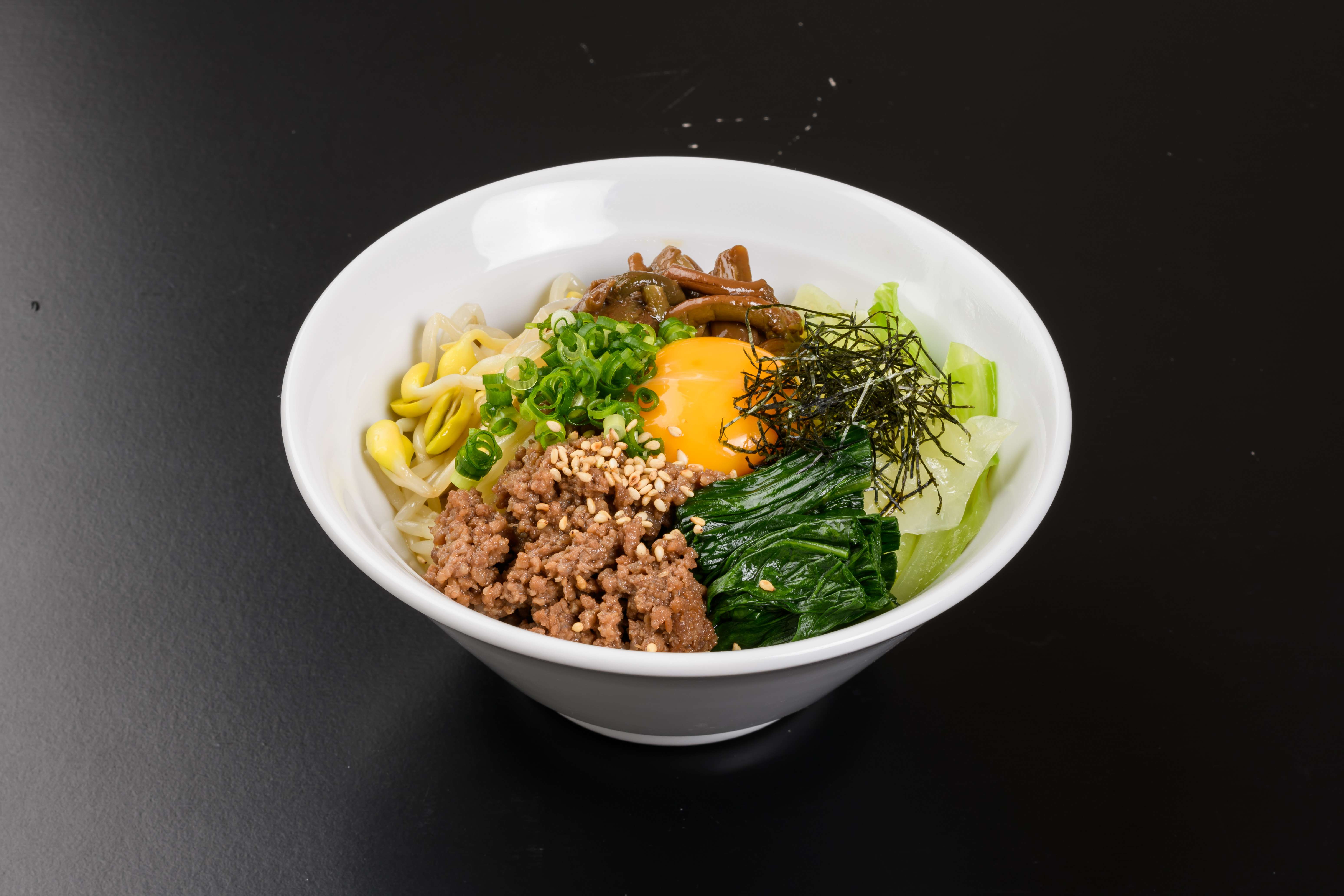 ご飯をミニピビンバに変更