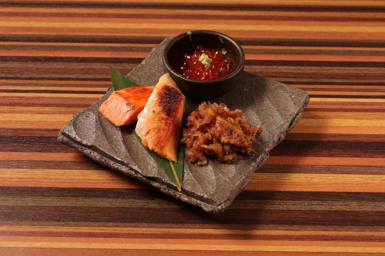 秋のごはんのお供セット (いくら・秋鮭・百石木の牛しぐれ)