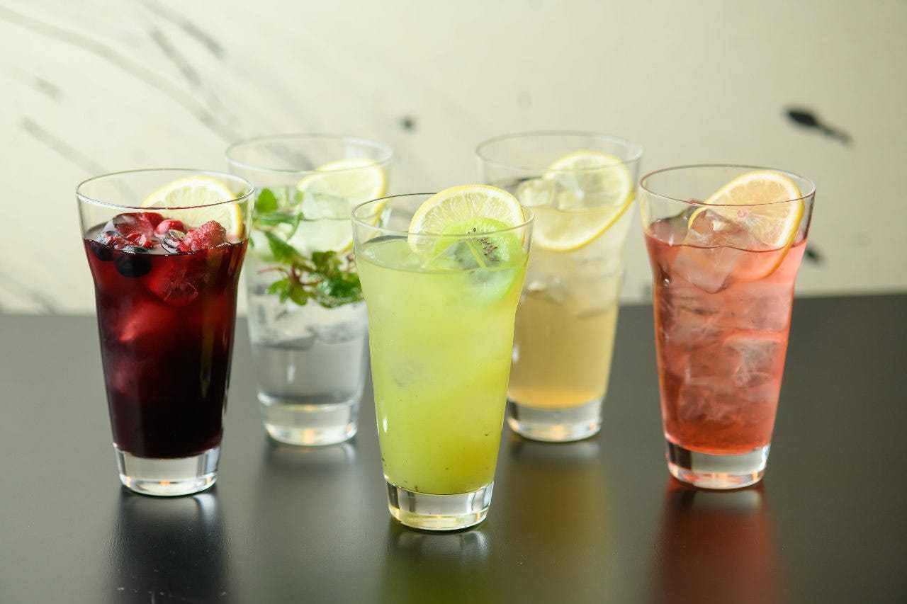 ノンアルコールカクテルも充実