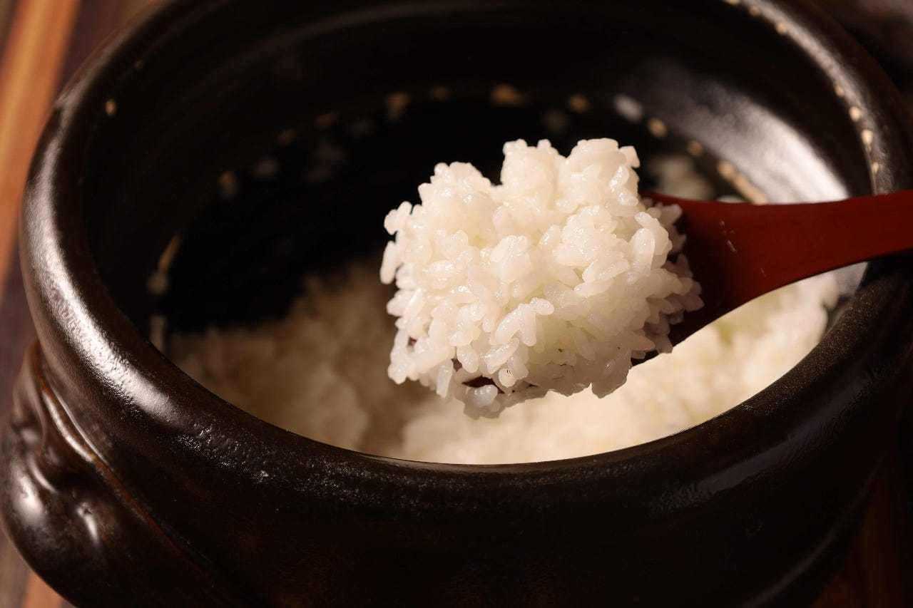 新米の炊きたて土鍋ごはん (1.5合)