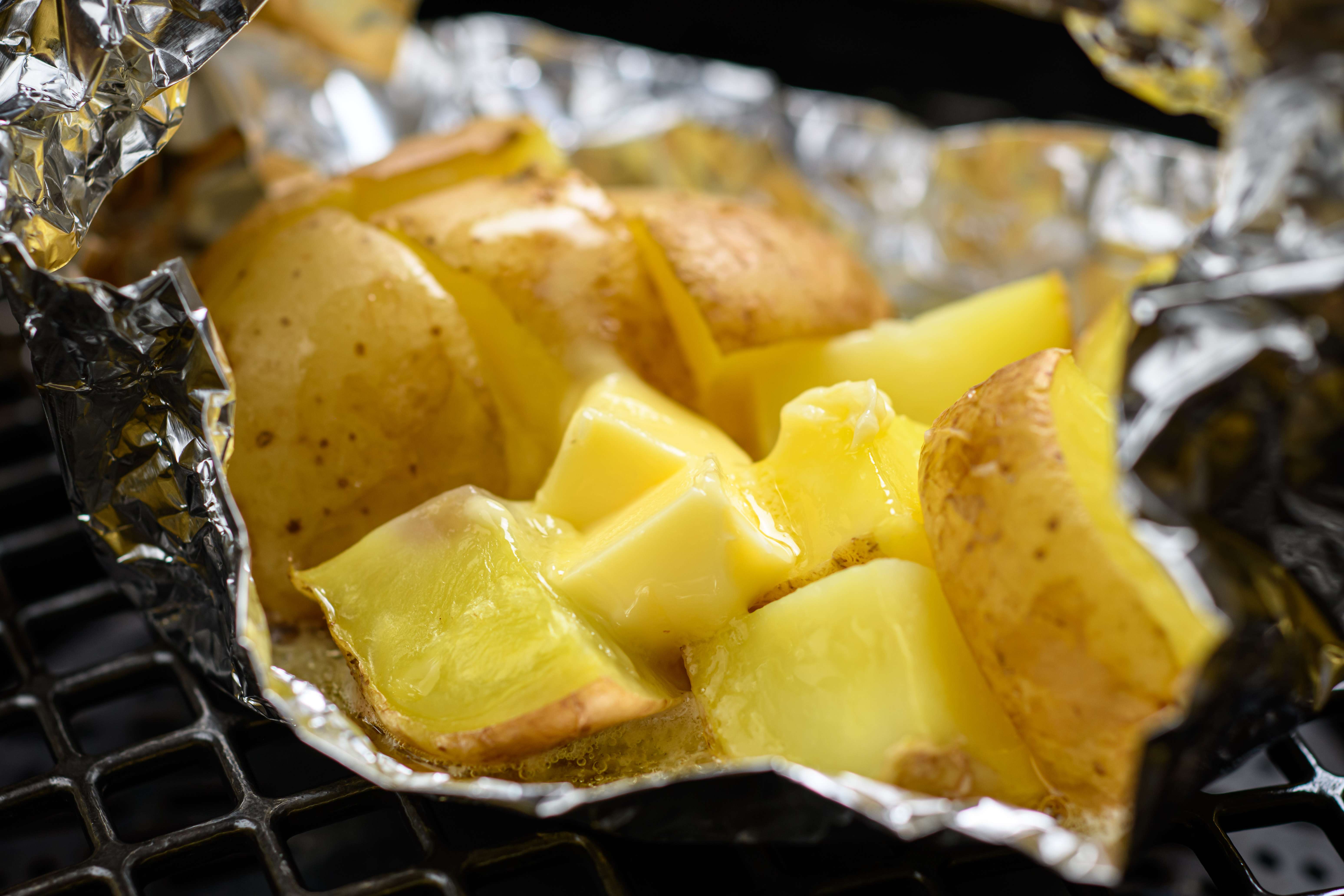 じゃが芋のバター焼き