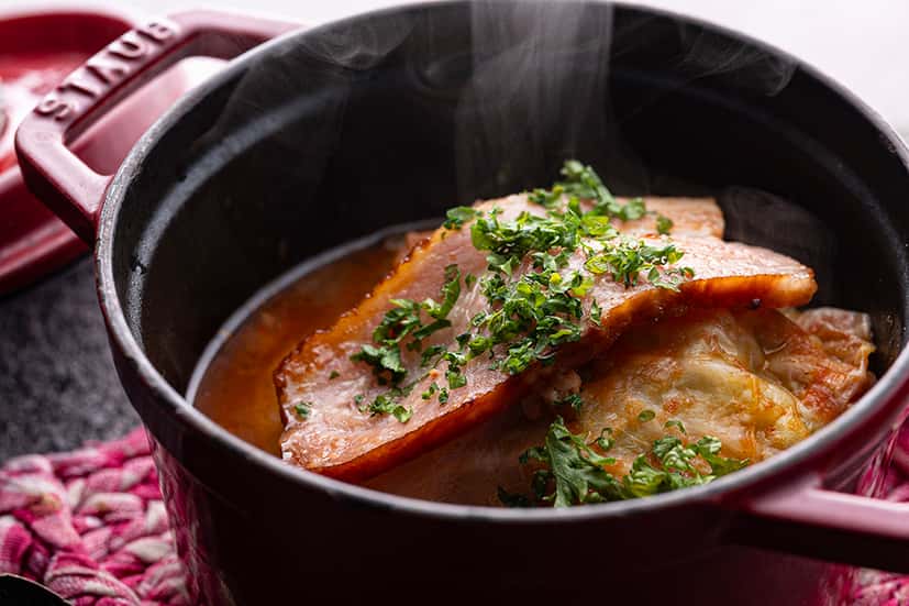 じっくり煮込んだロールキャベツ