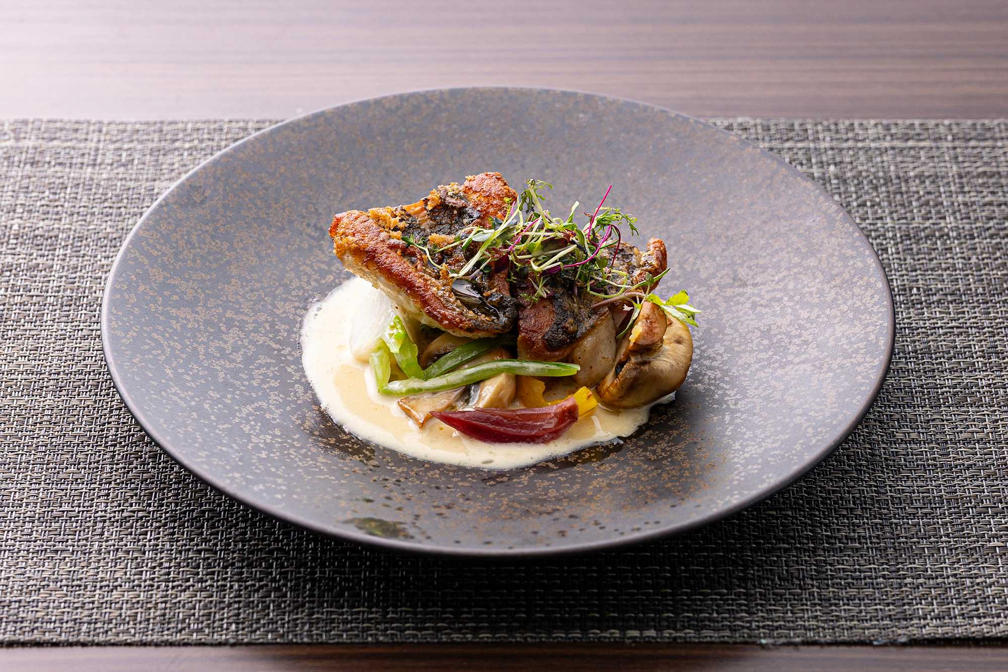 本日入荷のお魚のポワレ