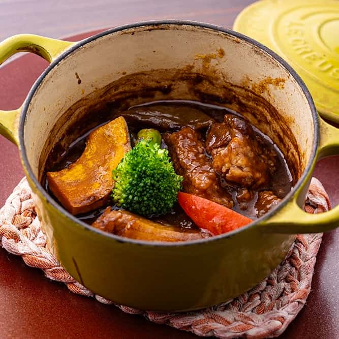 国産豚肉とお野菜のココット