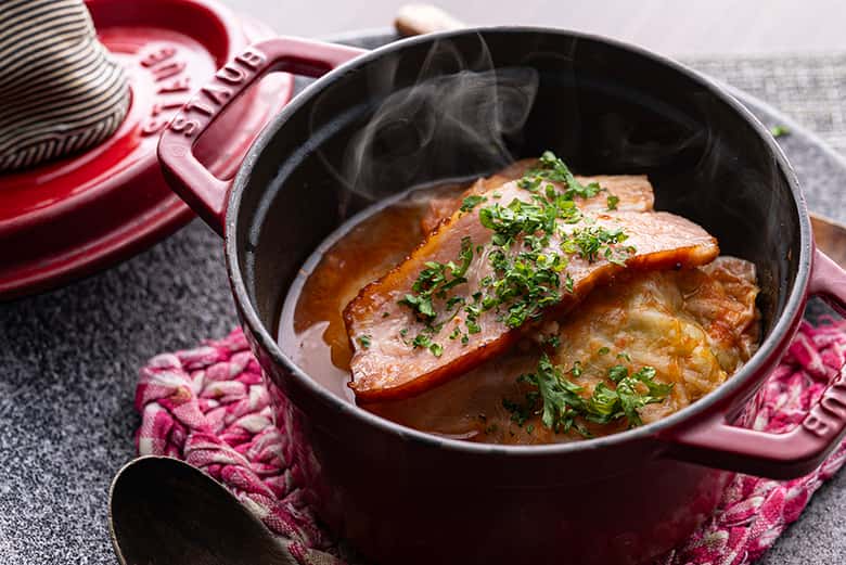 じっくり煮込んだロールキャベツ