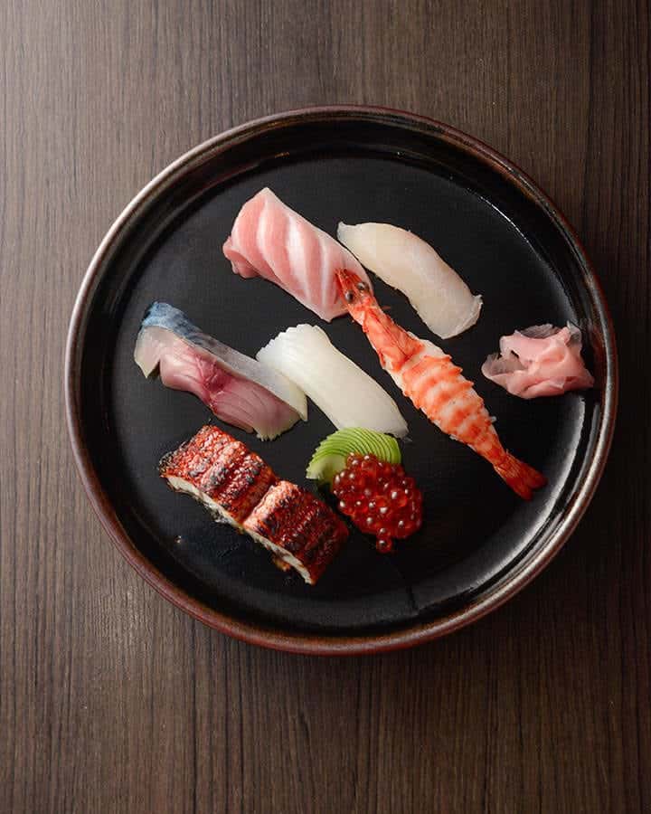 本日のお寿し盛合せ（8カン）