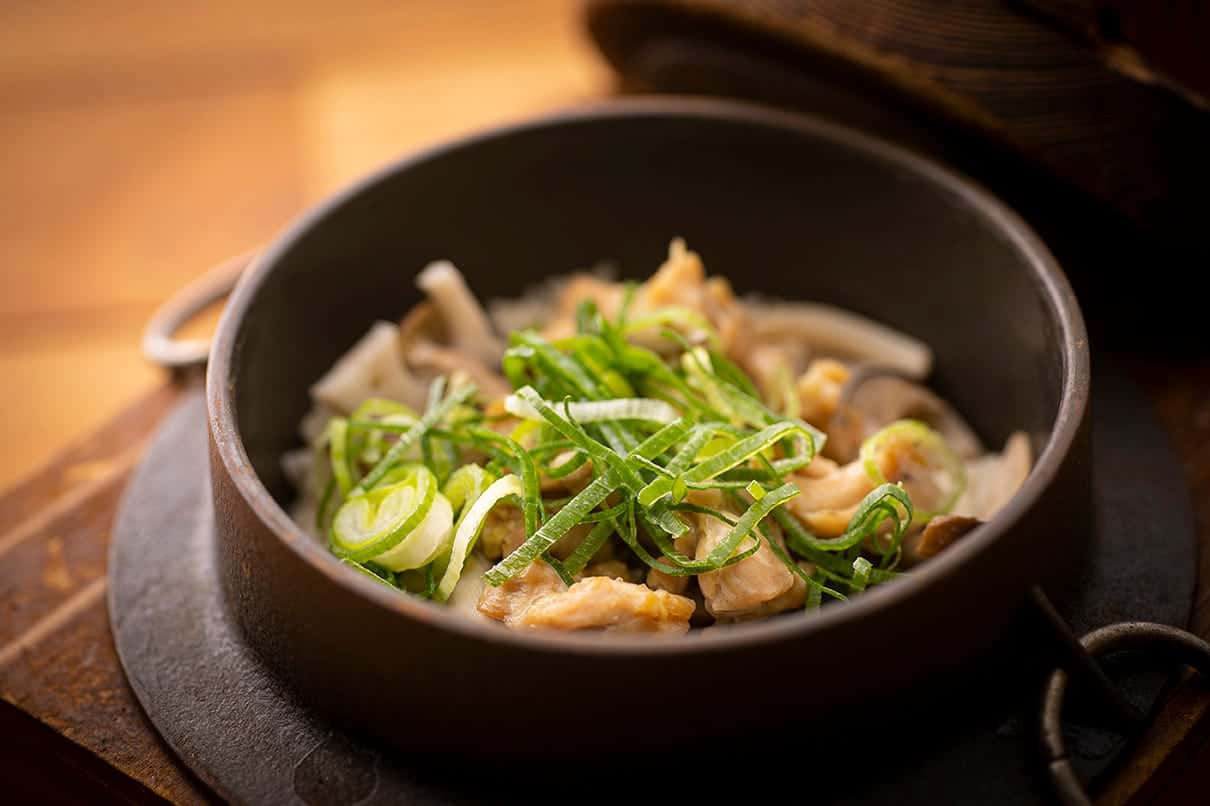 菊池米の『鶏釜飯』