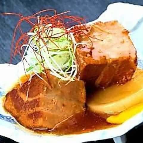 【薩】角煮 ゴロゴロ野菜と