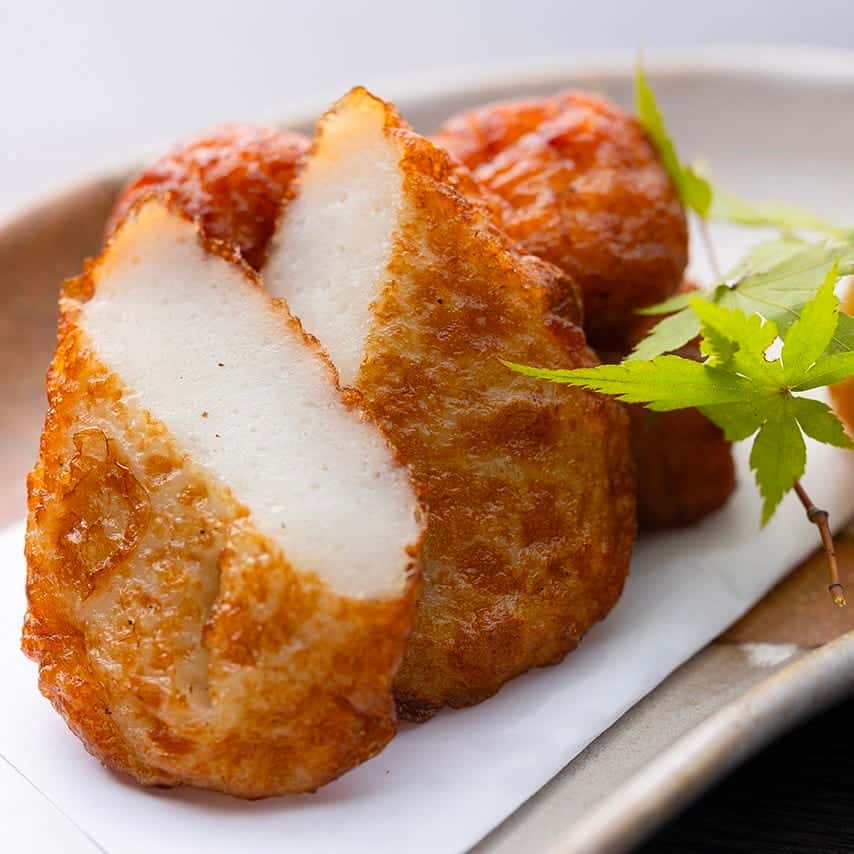 《旬の野菜を練り込んだ》3種のさつま揚げ