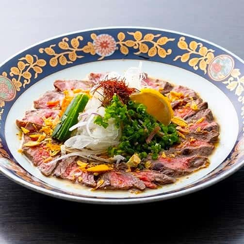 【薩】黒毛和牛たたき葱まみれ