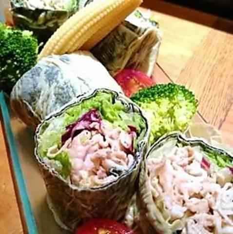 【薩】しゃぶ湯葉ロール