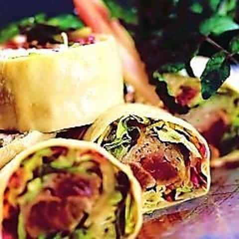 【薩】お刺身湯葉ロール