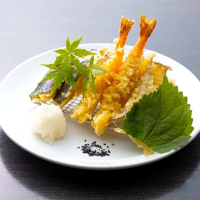 《王道》本日の天ぷら盛合せ (5種×2)