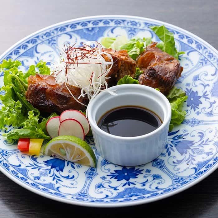 【薩】黒豚軟骨とろとろ焼き