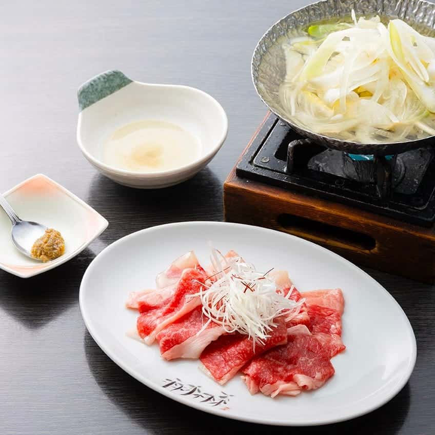 黒毛和牛すき焼き [バラ肉のみ] (1人鍋)