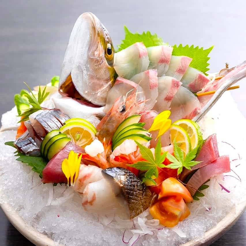 【特】豪快お刺身盛合せ (3～4人前)