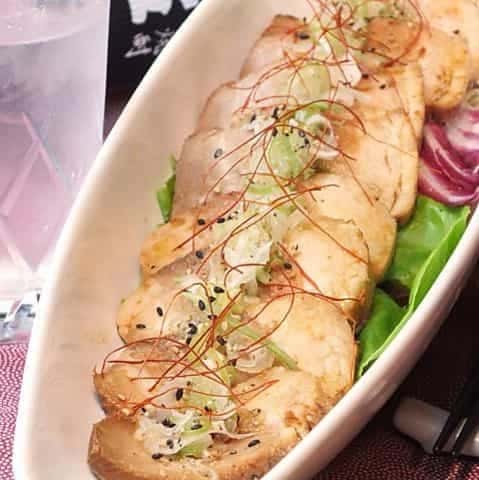 黒豚塩豚炙り焼き