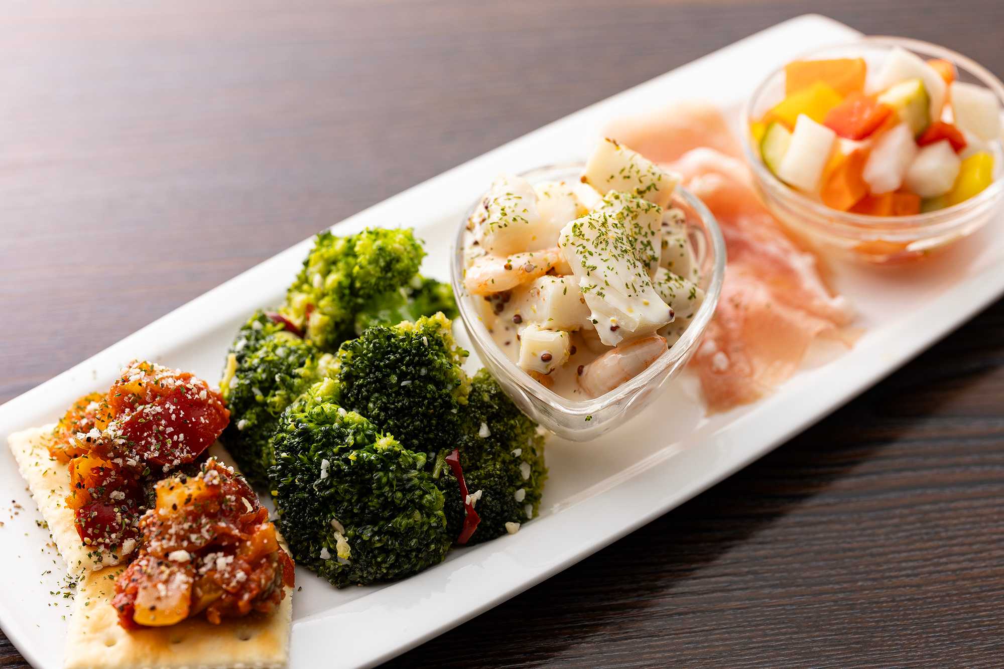 おまかせ前菜5種盛り合わせ